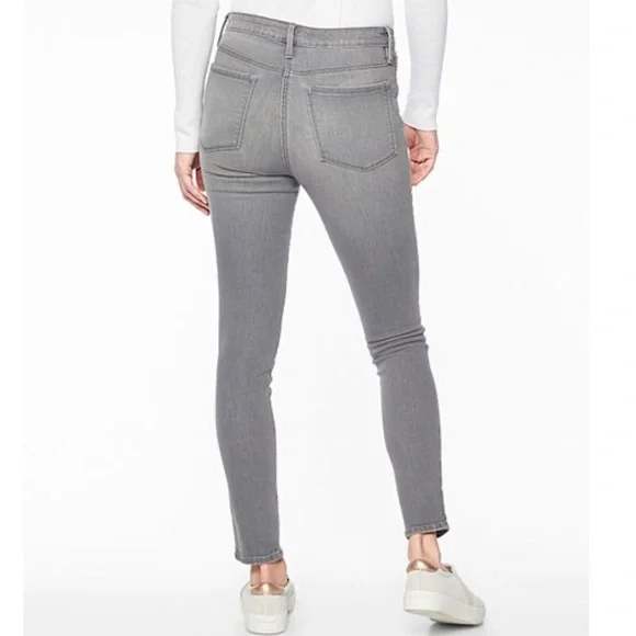 athleta | sculptek granite grey cropped skinny jeans 6 - Picture 12 of 13